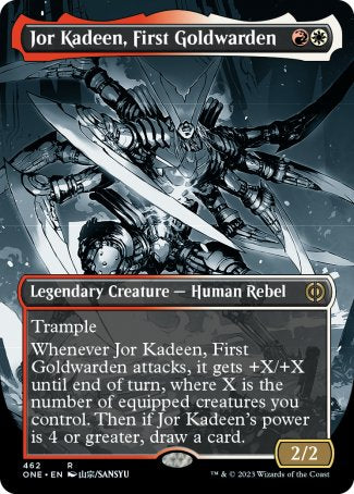 (462) Magic The Gathering Phyrexia: All Will Be One: Extras Single: Jor Kadeen, First Goldwarden (V.2) Holo Rare
