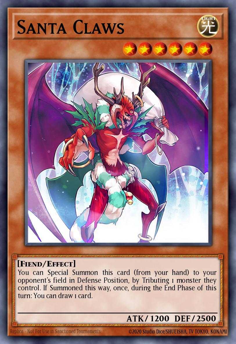 (021) YuGiOh TCG PGL2: Premium Gold 2 Single: Santa Claws Gold Secret Rare