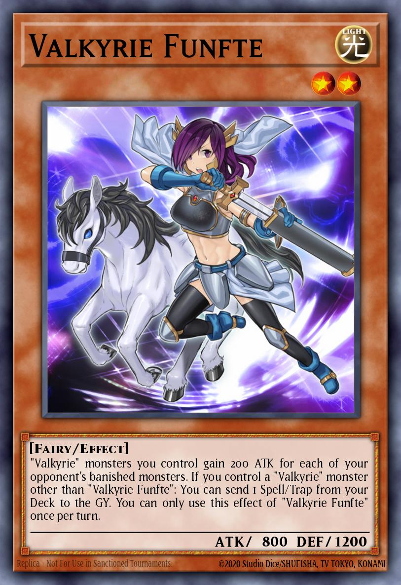 (088) YuGiOh TCG MP20: 2020 Tin of Lost Memories Mega Pack Single: Valkyrie Funfte Common