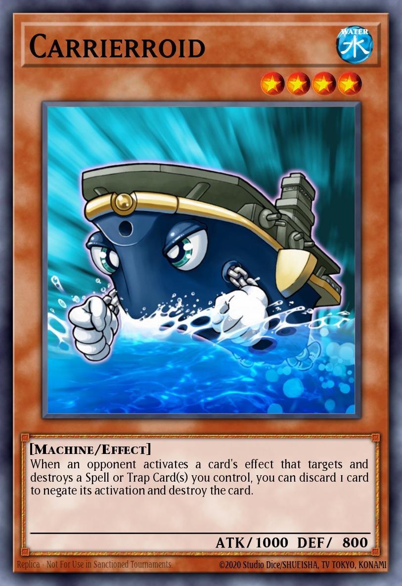 (015) YuGiOh TCG PP02: Premium Pack 2 Single: Carrierroid  Secret Rare