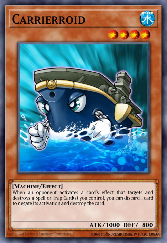 (015) YuGiOh TCG PP02: Premium Pack 2 Single: Carrierroid  Secret Rare