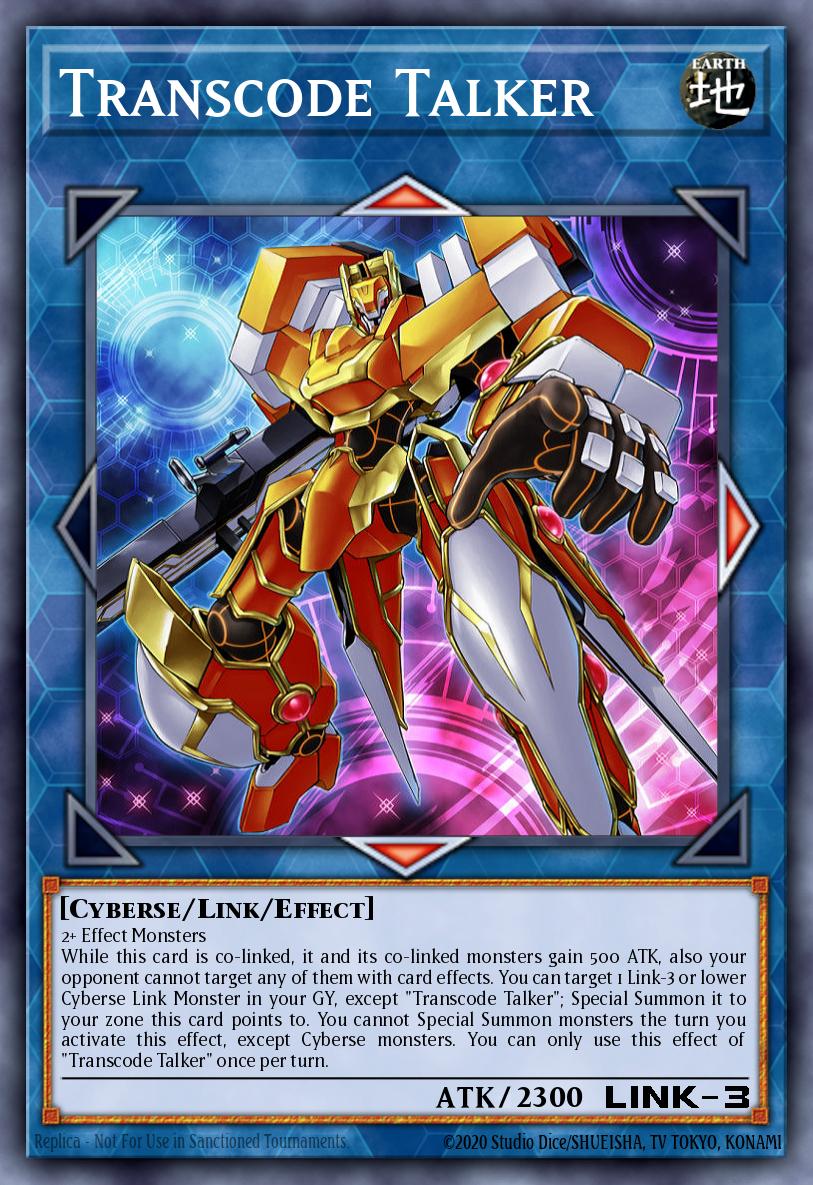 (136) YuGiOh TCG MAGO: Maximum Gold Single: Transcode Talker Rare