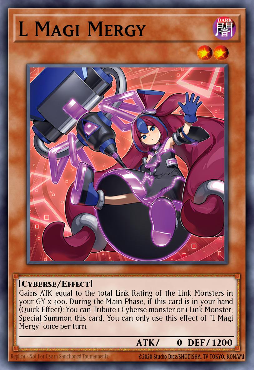 (411) YuGiOh TCG MP25: 2025 Mega-Pack Tin Single: L Magi Mergy  Common