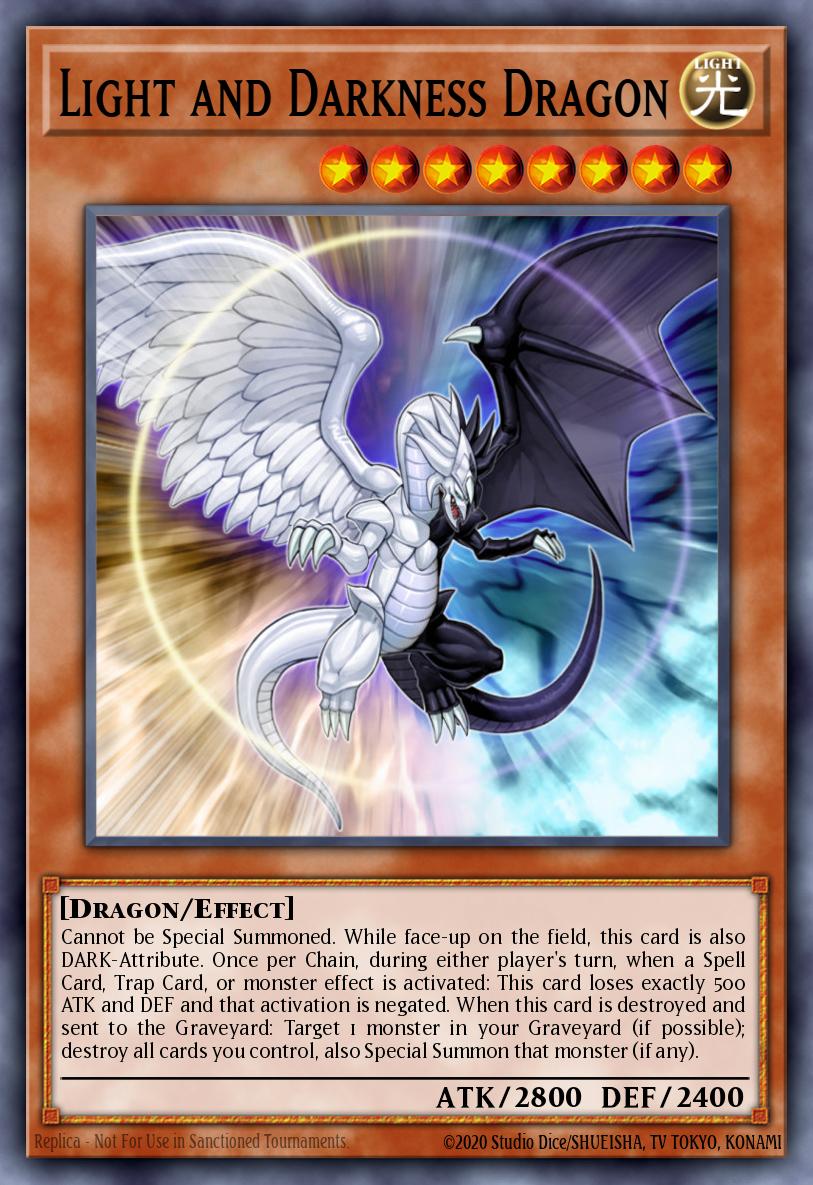 (024) YuGiOh TCG MP24: 25th Anniversary Tin: Dueling Mirrors Single: Light and Darkness Dragon Quarter Century Secret Rare