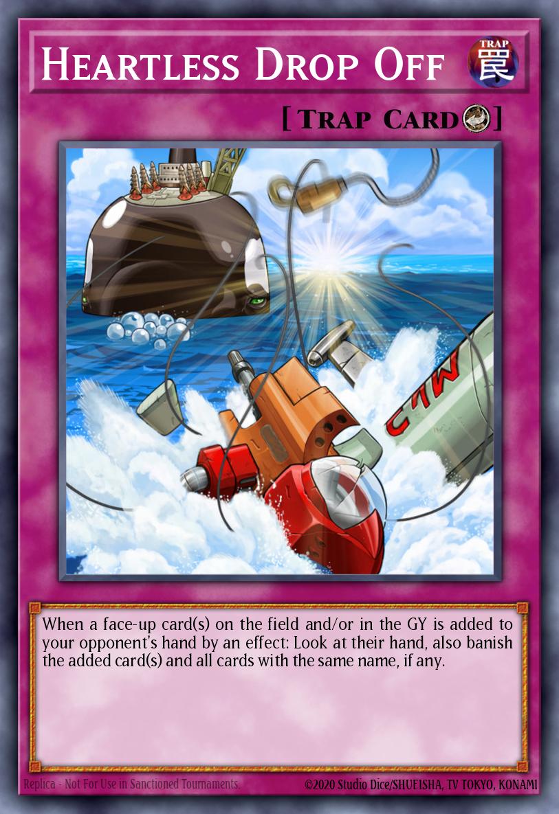 (051) YuGiOh TCG MP19: 2019 Gold Sarcophagus Tin Mega Pack Single: Heartless Drop Off Common