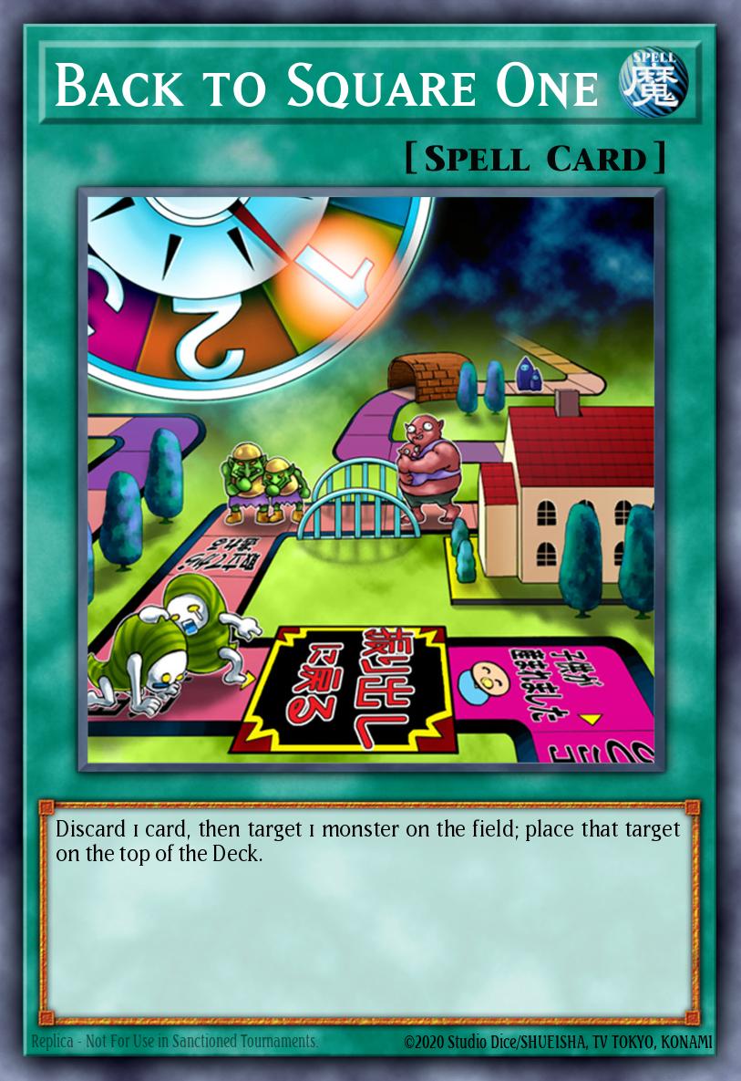 (072) YuGiOh TCG BPW2: Battle Pack 2: War of the Giants - Round 2 Single: Back to Square One Super Rare