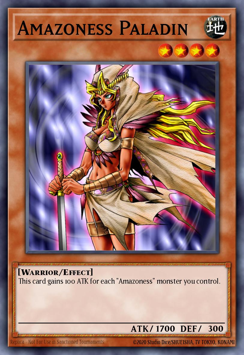(059) YuGiOh TCG MFC: Magician's Force Single: Amazoness Paladin Common