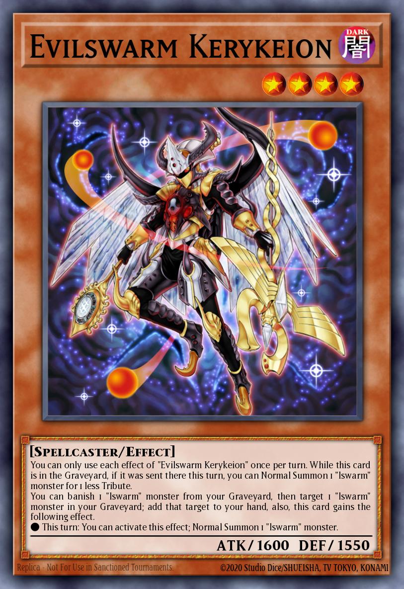 (061) YuGiOh TCG MP14: 2014 Mega-Tins Mega-Pack Single: Evilswarm Kerykeion Super Rare