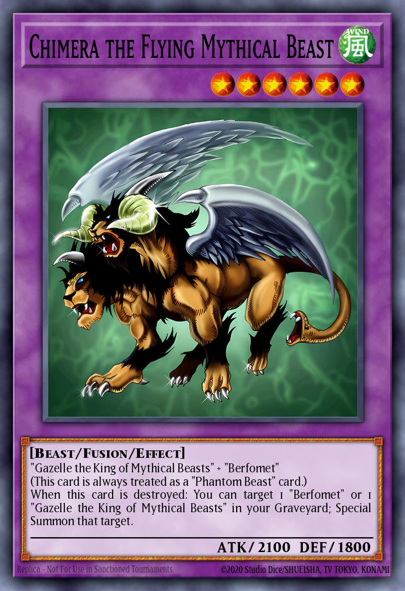 (052) YuGiOh TCG LCYW: Legendary Collection 3: Mega Pack Single: Chimera the Flying Mythical Beast Super Rare