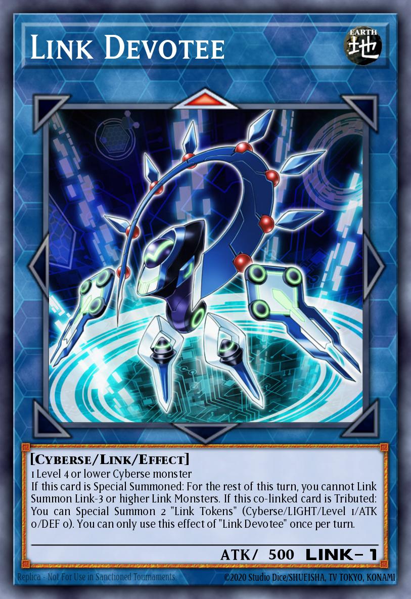 (099) YuGiOh TCG MP19: 2019 Gold Sarcophagus Tin Mega Pack Single: Link Devotee Common