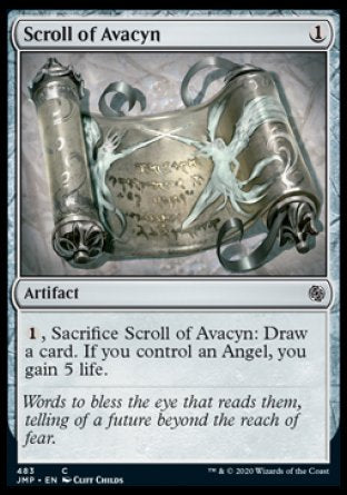 (483) Magic The Gathering Jumpstart Single: Scroll of Avacyn Common