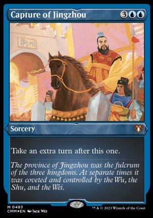 (483) Magic The Gathering Commander Masters: Extras Single: Capture of Jingzhou Mythic