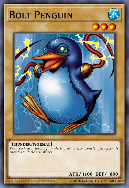 (090) YuGiOh TCG PRIO: Primal Origin Single: Bolt Penguin  Common