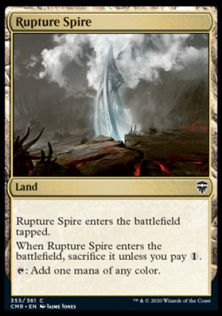 (488/361) Magic The Gathering Commander Legends: Extras Single: Reliquary Tower (V.1) Uncommon