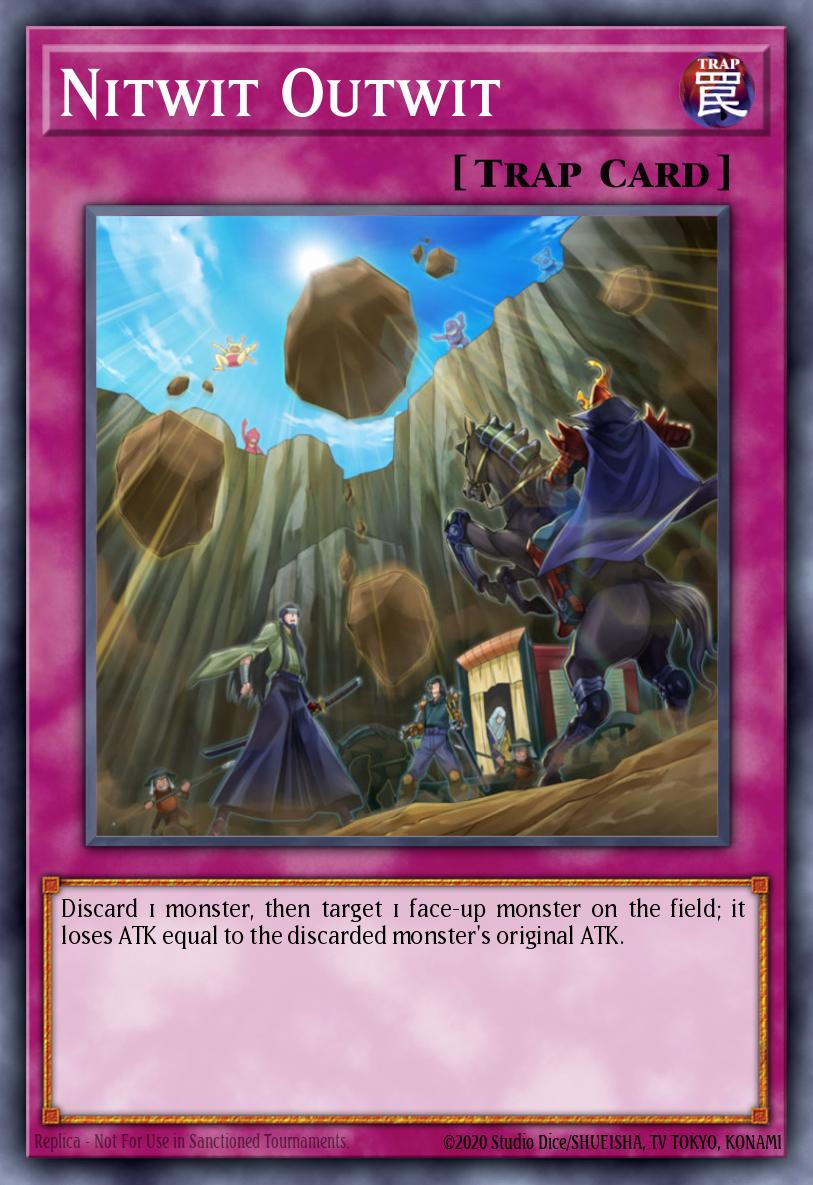 (092) YuGiOh TCG BPW2: Battle Pack 2: War of the Giants - Round 2 Single: Nitwit Outwit Common