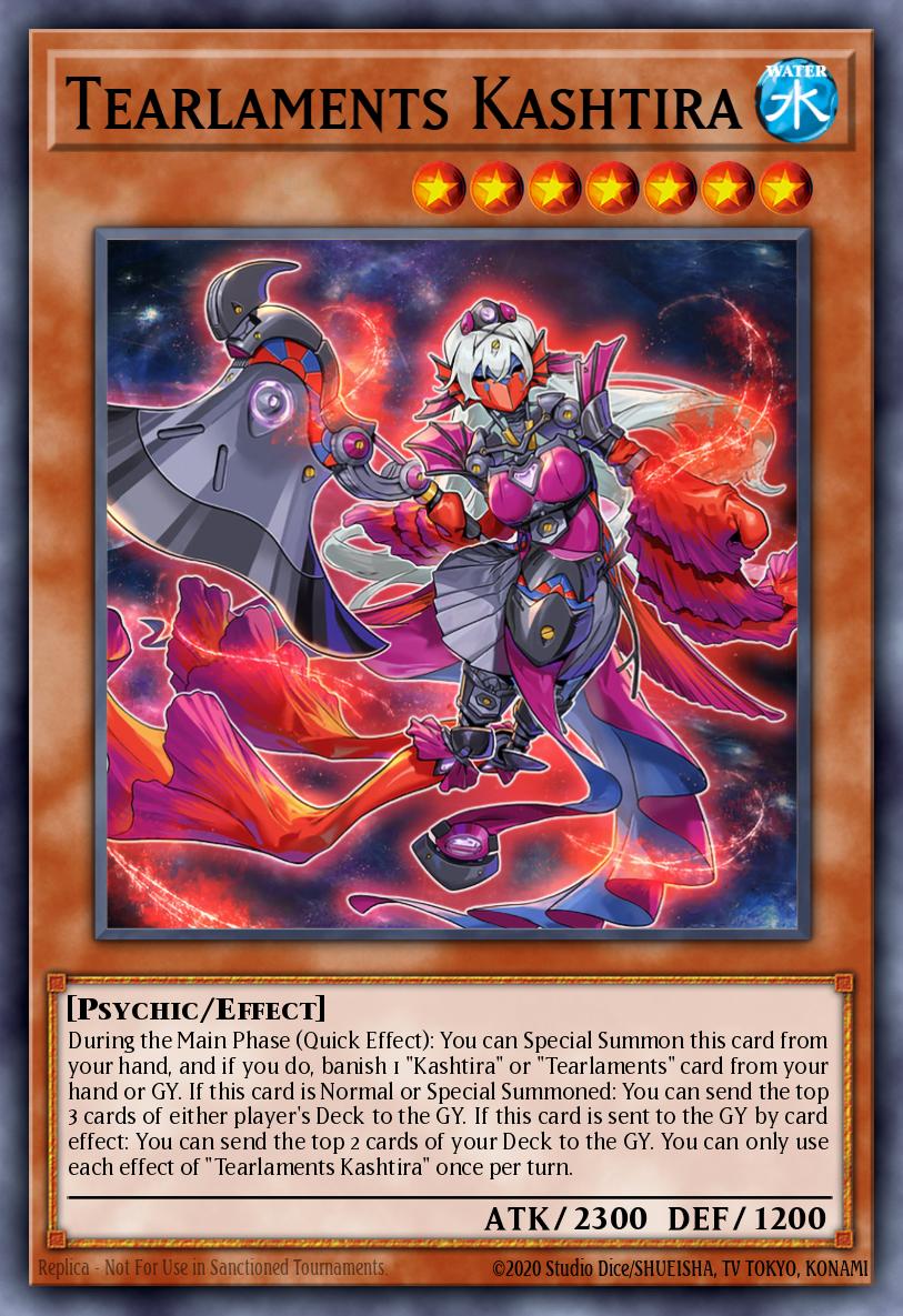 (066) YuGiOh TCG MP24: 25th Anniversary Tin: Dueling Mirrors Single: Tearlaments Kashtira Secret Rare