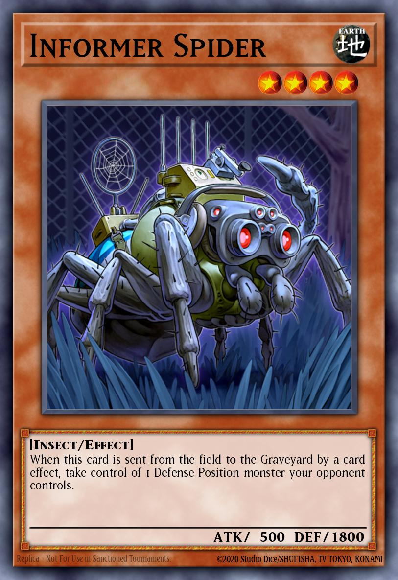 (024) YuGiOh TCG ABPF: Absolute Powerforce Single: Informer Spider Common