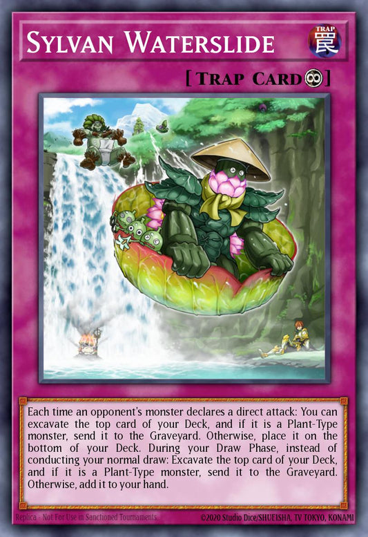 (073) YuGiOh TCG PRIO: Primal Origin Single: Sylvan Waterslide  Common