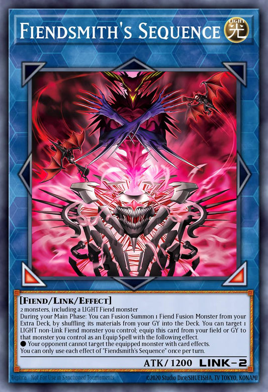 (047) YuGiOh TCG INFO: The Infinite Forbidden Single: Fiendsmith's Sequence  Common