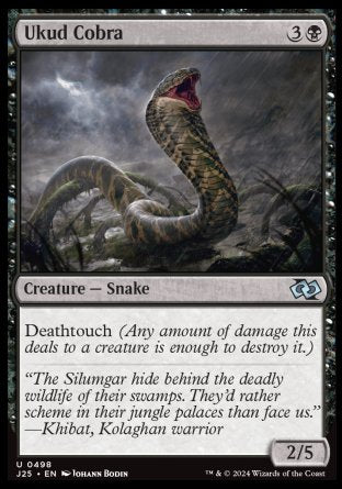 (498) Magic The Gathering Foundations Jumpstart Single: Ukud Cobra Uncommon