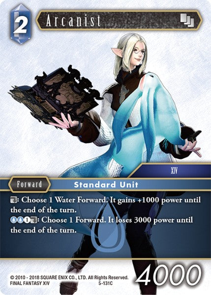 (131) Final Fantasy TCG Opus V Single: Arcanist (5-131) Common