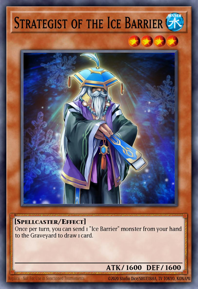 (047) YuGiOh TCG HAC1: Hidden Arsenal: Chapter 1 Single: Strategist of the Ice Barrier (V.2 - Parallel Rare) Parallel Rare