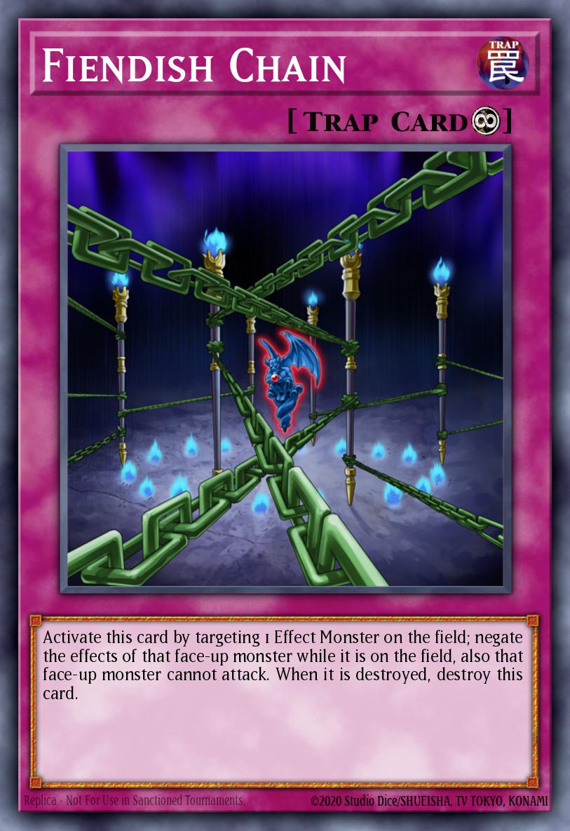 (064) YuGiOh TCG ABPF: Absolute Powerforce Single: Fiendish Chain Super Rare