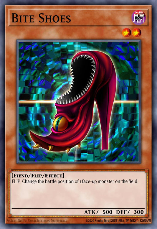 (EN080) YuGiOh TCG PSV: Pharaoh's Servant Single: Bite Shoes (V.3 - Common)  Common