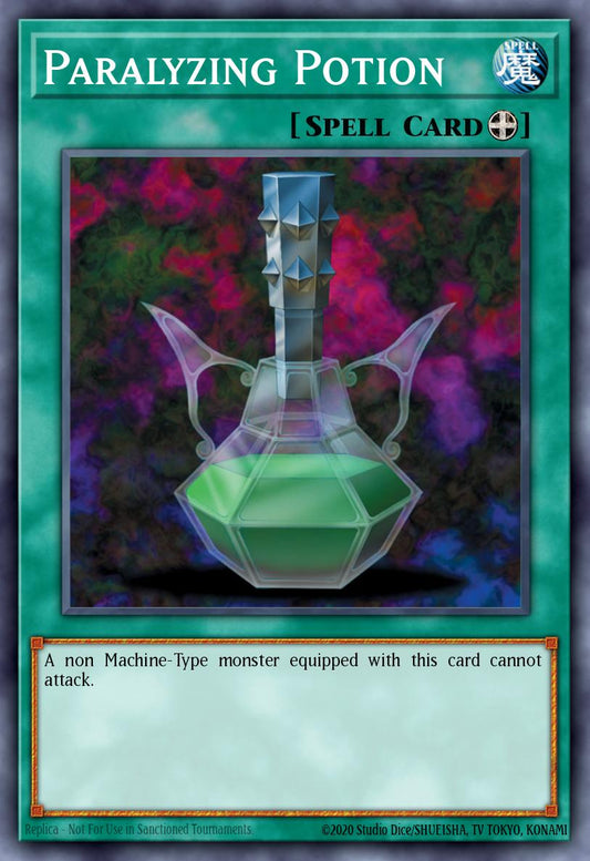 (EN137) YuGiOh TCG MRD: Metal Raiders Single: Paralyzing Potion (V.3 - Common)  Common
