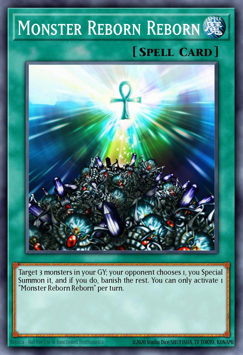(044) YuGiOh TCG MP19: 2019 Gold Sarcophagus Tin Mega Pack Single: Monster Reborn Reborn Common