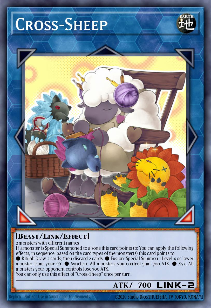(048) YuGiOh TCG JUSH: Justice Hunters Single: Cross-Sheep (V.1 - Rare) Rare