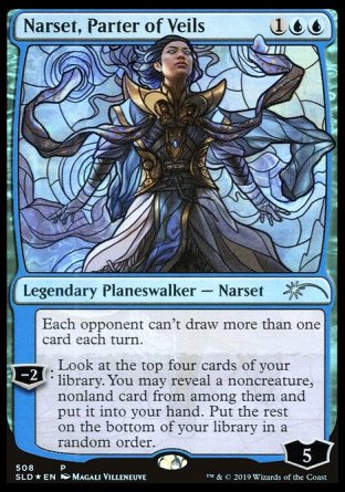 (508) Magic The Gathering Secret Lair Drop Series Single: Narset, Parter of Veils Holo Uncommon