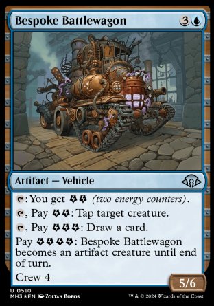 (510) Magic The Gathering Modern Horizons 3: Extras Single: Bespoke Battlewagon Holo Uncommon