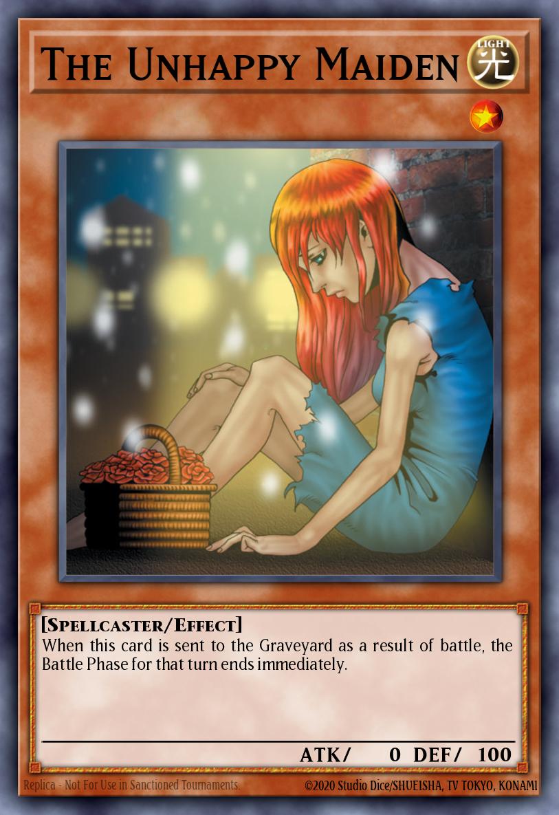 (079) YuGiOh TCG DB2: Dark Beginning 2 Single: The Unhappy Maiden Common