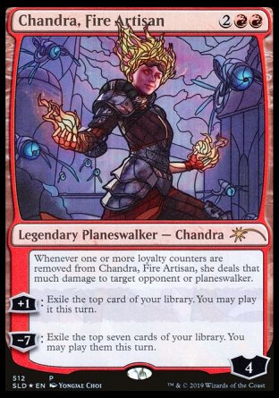 (512) Magic The Gathering Secret Lair Drop Series Single: Chandra, Fire Artisan Holo Rare