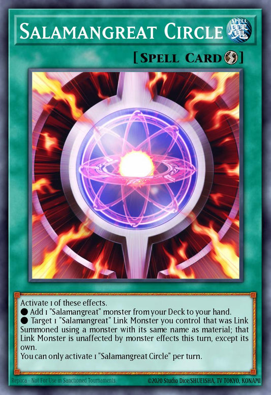 (066) YuGiOh TCG RA03: Quarter Century Bonanza Single: Salamangreat Circle (V.2 - Ultra Rare)  Ultra Rare