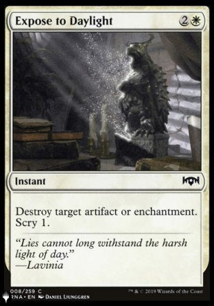 (008) Magic The Gathering The List Single: Expose to Daylight Common