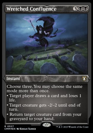 (527) Magic The Gathering Commander Masters: Extras Single: Wretched Confluence Rare