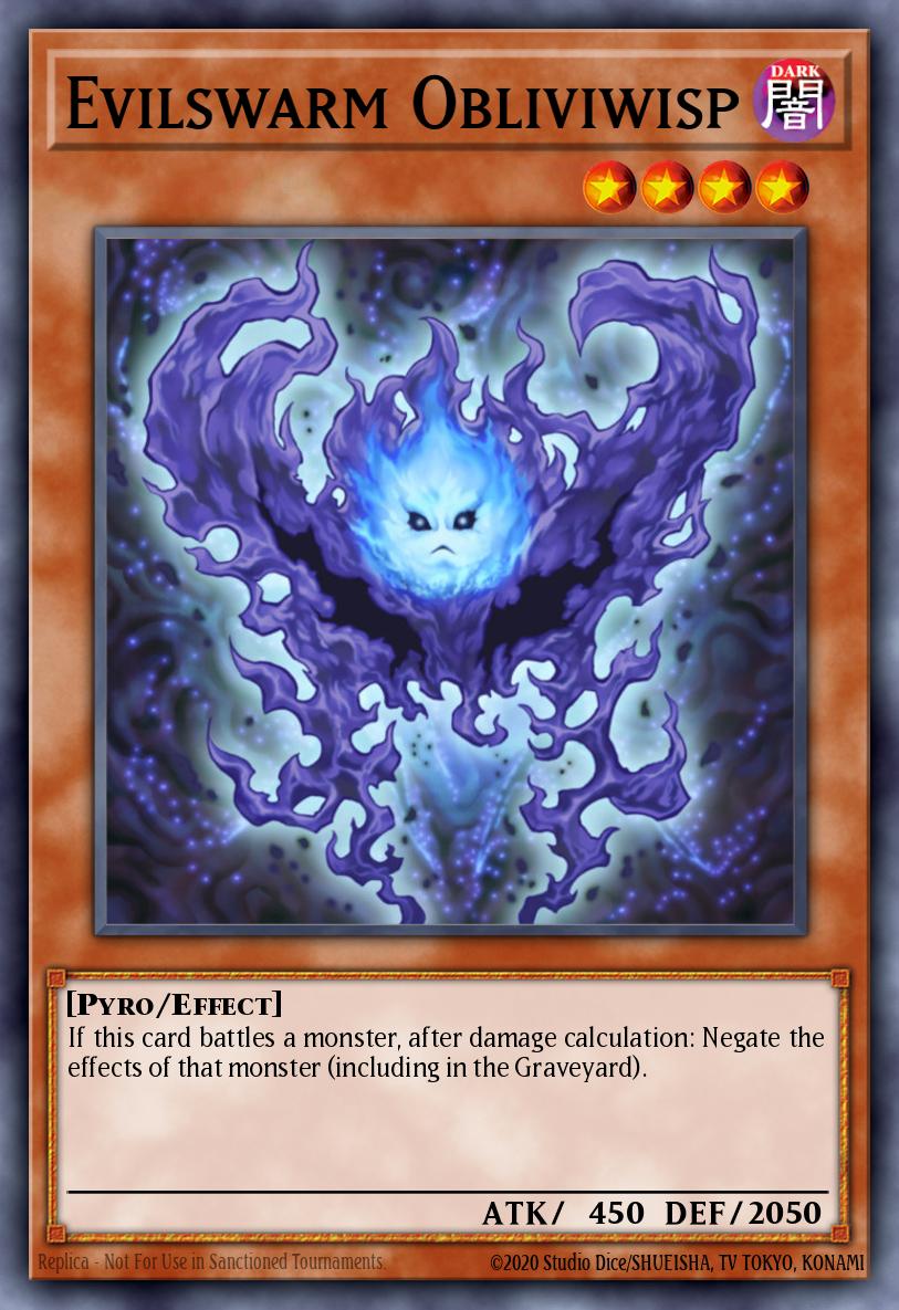 (057) YuGiOh TCG BPW2: Battle Pack 2: War of the Giants - Round 2 Single: Evilswarm Obliviwisp Common