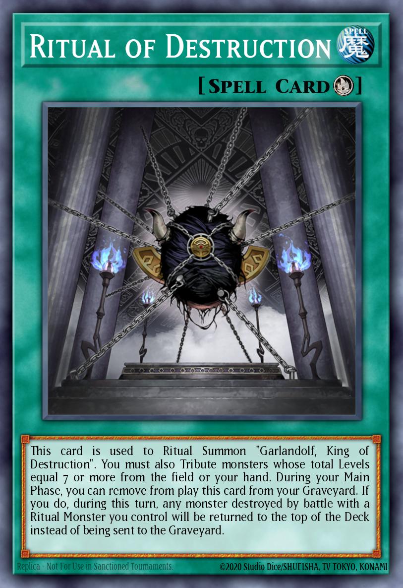 (058) YuGiOh TCG ABPF: Absolute Powerforce Single: Ritual of Destruction Common