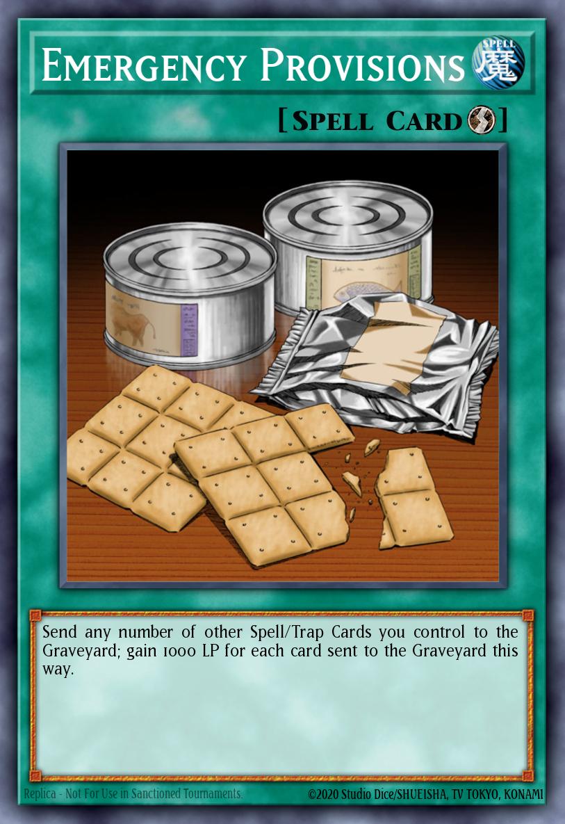 (150) YuGiOh TCG DB2: Dark Beginning 2 Single: Emergency Provisions Rare