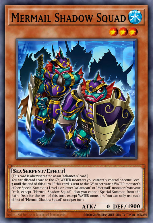(101) YuGiOh TCG MP25: 2025 Mega-Pack Tin Single: Mermail Shadow Squad  Secret Rare