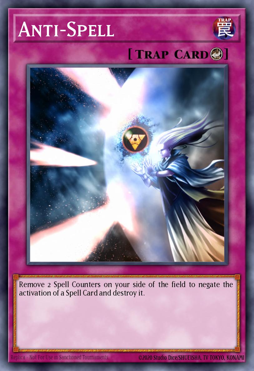 (103) YuGiOh TCG MFC: Magician's Force Single: Anti-Spell Common