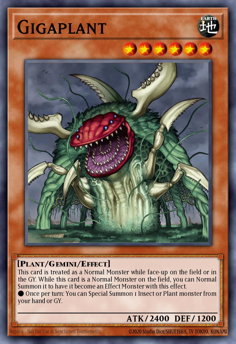 (062) YuGiOh TCG DUOV: Duel Overload Single: Gigaplant Ultra Rare