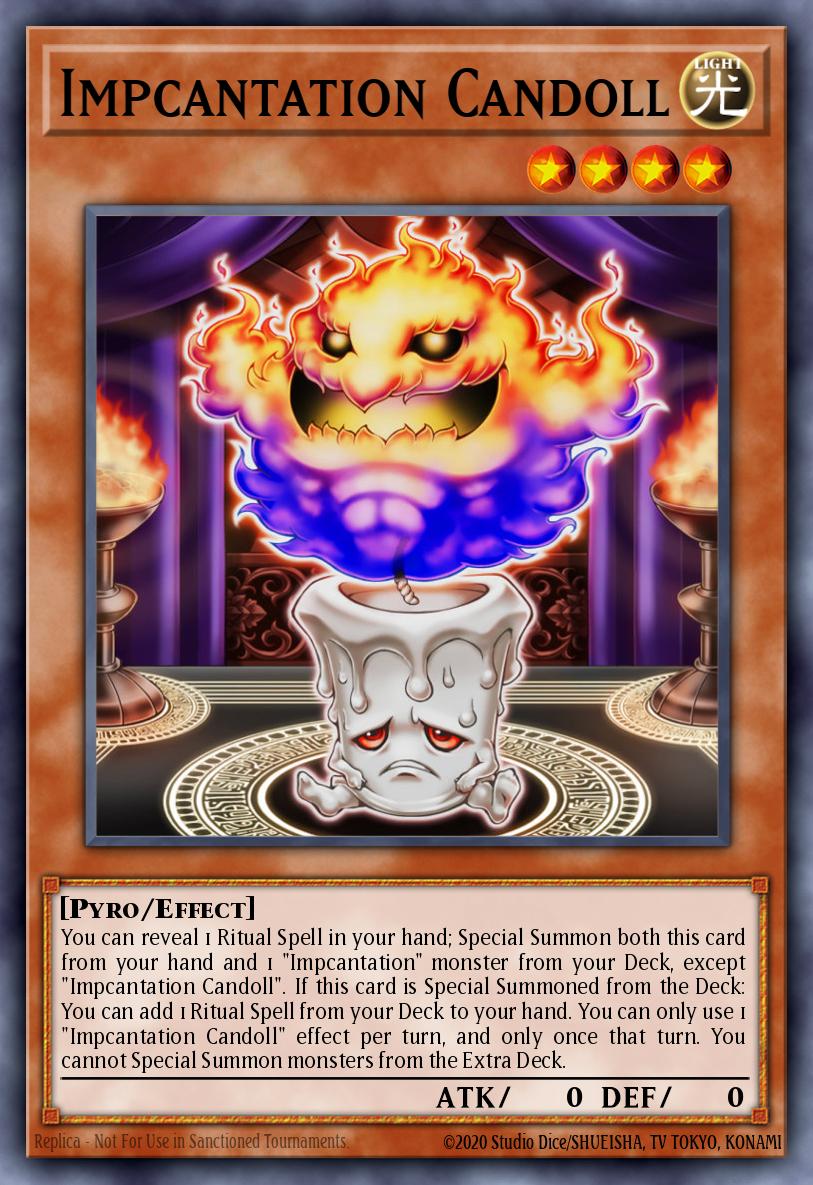 (043) YuGiOh TCG WISU: Wild Survivors Single: Impcantation Candoll Rare