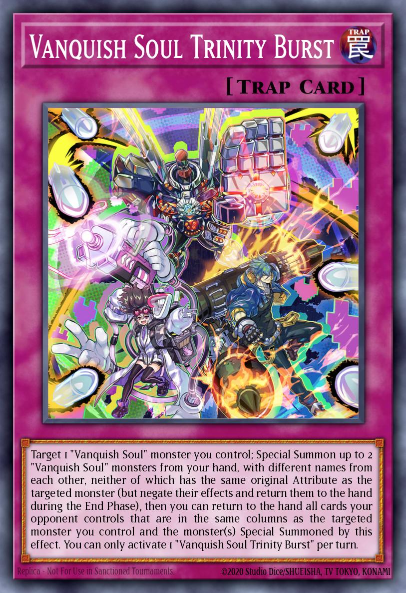 (026) YuGiOh TCG WISU: Wild Survivors Single: Vanquish Soul Trinity Burst Super Rare