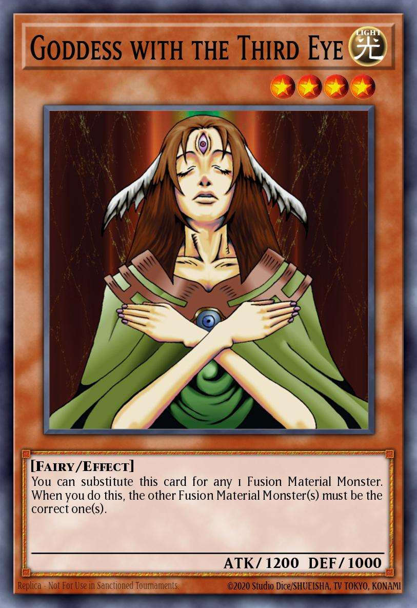 (097) YuGiOh TCG DB2: Dark Beginning 2 Single: Goddess with the Third Eye Common