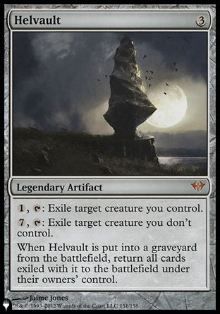 (151) Magic The Gathering The List Single: Helvault Mythic