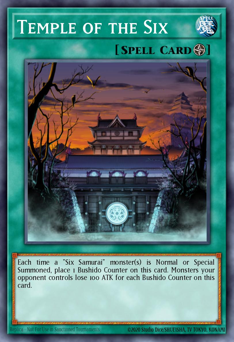 (146) YuGiOh TCG MAGO: Maximum Gold Single: Temple of the Six Rare
