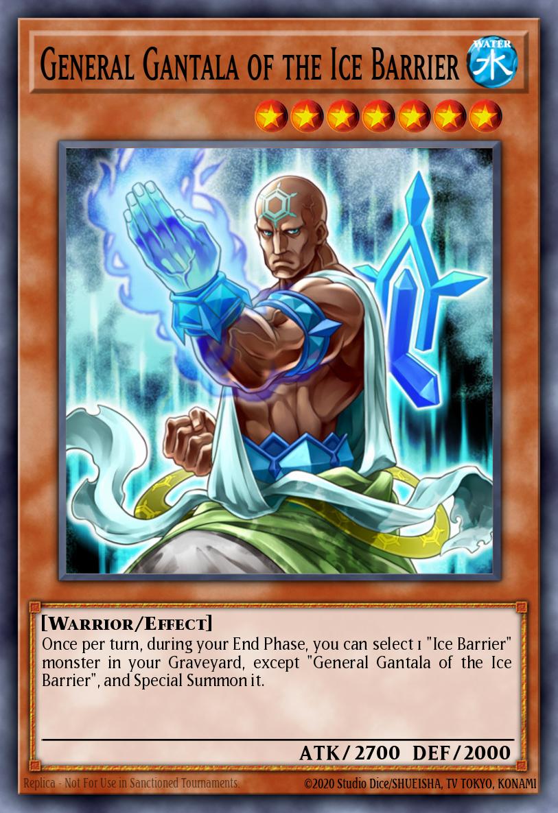 (049) YuGiOh TCG HAC1: Hidden Arsenal: Chapter 1 Single: General Gantala of the Ice Barrier (V.1 - Common) Common